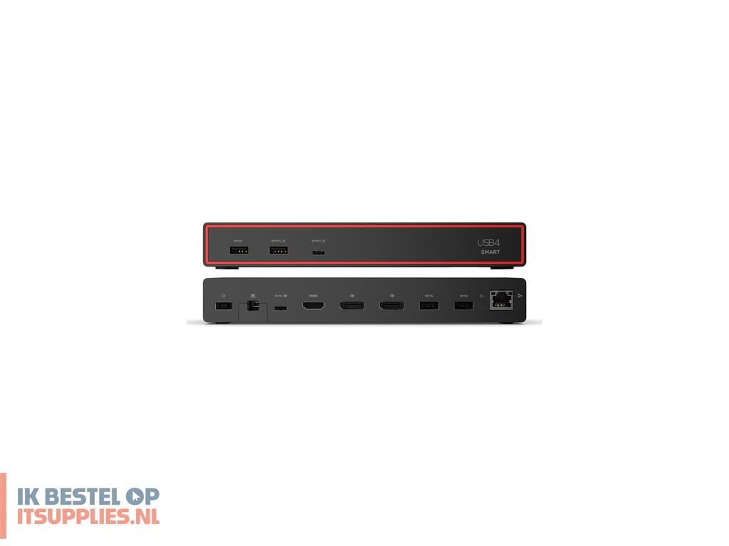 0117876-refurbished_lenovo_thinkpad_usb4_smart_dock_5500_with_135w_adapter_bedraad_zwart